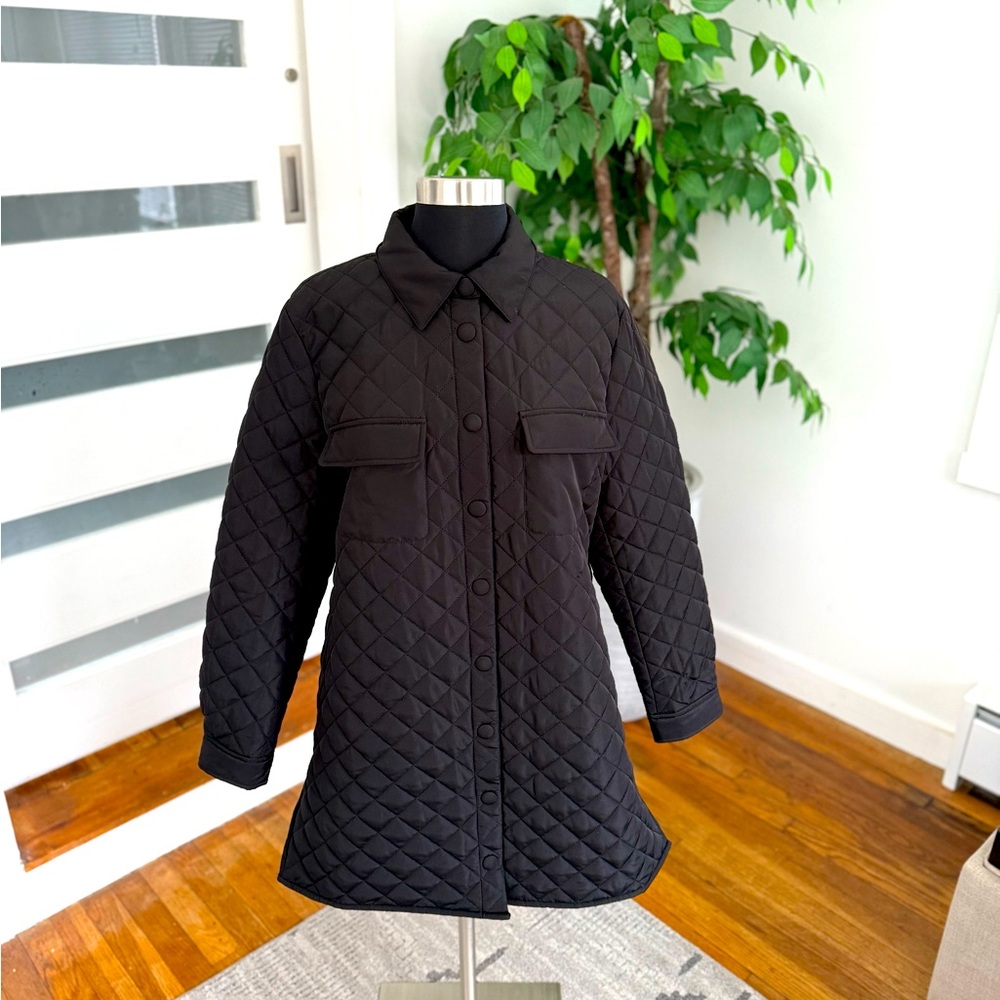 Jones New York Signature  Water and Wind Resistant Quilted Insulated Jacket